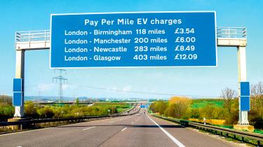 eVED pay-per-mile road tax